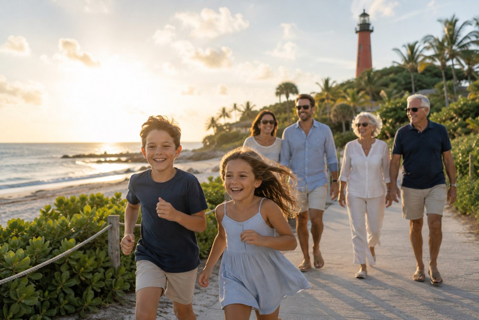 Advisor walking a client through a financial plan in Jupiter, Florida